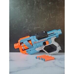 NERF Elite 2.0 E9485 Commander RD-6 Blaster, USED